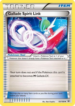 Gallade Spirit Link 083/108 - XY  Roaring Skies - for just $0.12! 