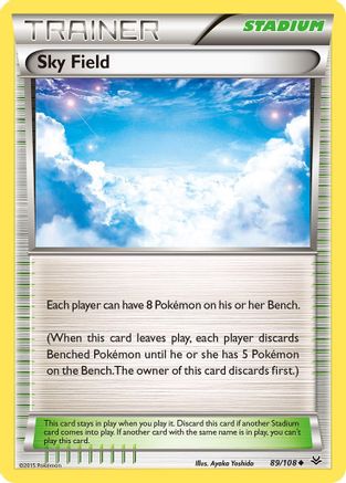 Sky Field 089/108 - XY  Roaring Skies - for just $0.31! 
