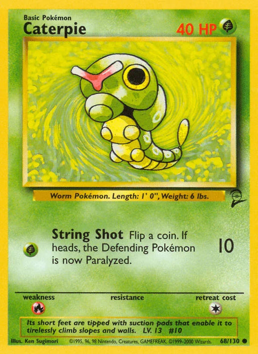 Caterpie (68/130) [Base Set 2] - for just $0.30! 