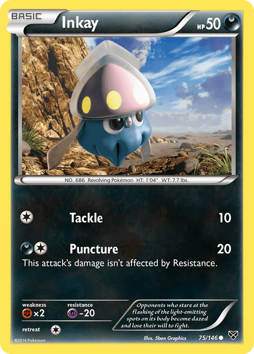 Inkay (75/146) [XY: Base Set] - for just $0.15! 
