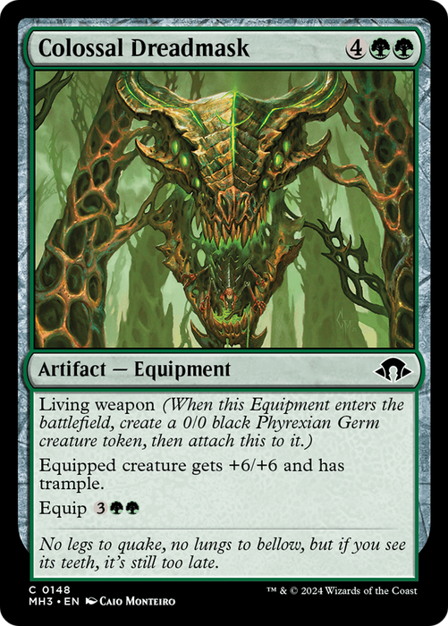 Colossal Dreadmask (MH3-148) - Modern Horizons 3 - for just $0.05! 