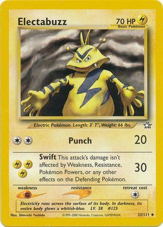 Electabuzz (33/111) [Neo Genesis Unlimited] - for just $0.60! 