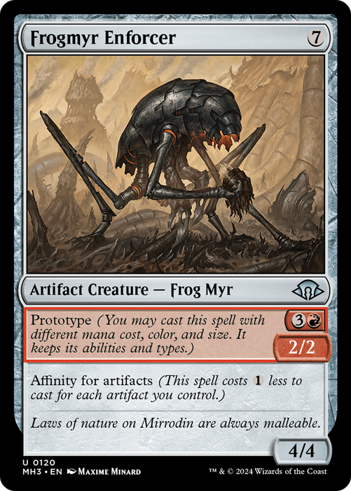 Frogmyr Enforcer (MH3-120) - Modern Horizons 3 - for just $0.08! 