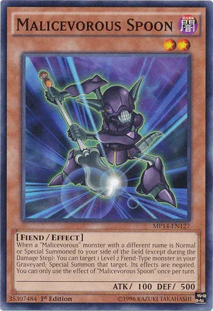 Malicevorous Spoon [MP14-EN127] Common - for just $0.10! 