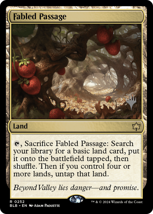 Fabled Passage (PPBLB-252) - Bloomburrow Promos - for just $1.49! 