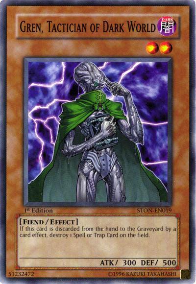 Gren, Tactician of Dark World [STON-EN019] Common - for just $0.10! 