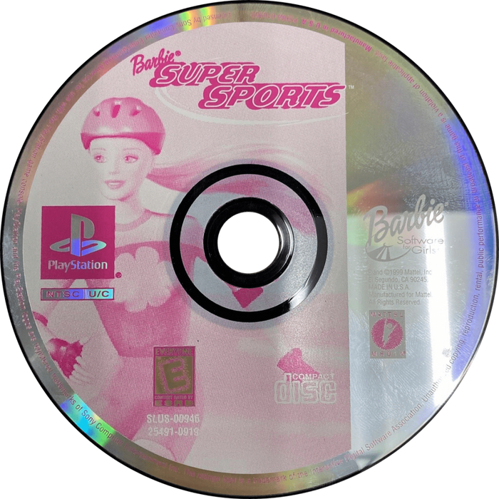 Barbie Super Sports – PlayStation 1 (PS1) - for just $7.99! 