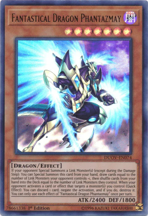 Fantastical Dragon Phantazmay [DUOV-EN074] Ultra Rare - for just $0.80! 