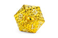 D&D Dragon Scale Metal Dice Set — Gold - for just $49.99! 