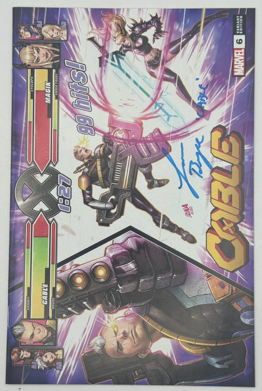 [Signed by Lawerence Bayne] Cable #6 Unknown Comics David Nakayama Exclusive Var Xos [IN STOCK] - for just $60! 