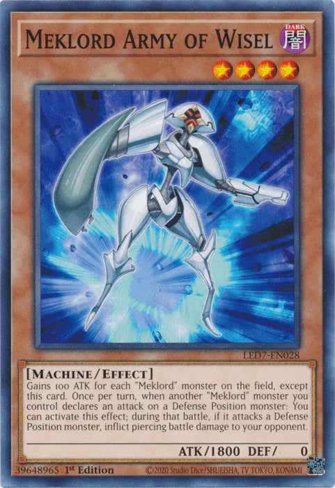 Meklord Army of Wisel [LED7-EN028] Common - for just $0.10! 