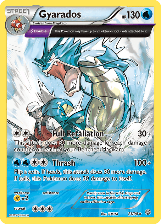 Gyarados (21/98) [XY: Ancient Origins] - for just $20.70! 