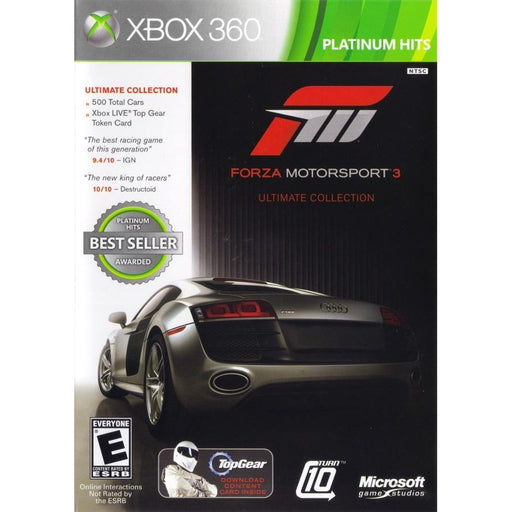 Forza Motorsport 3 Ultimate Collection (Platinum Hits) (Xbox 360) - Just $0! Shop now at Retro Gaming of Denver