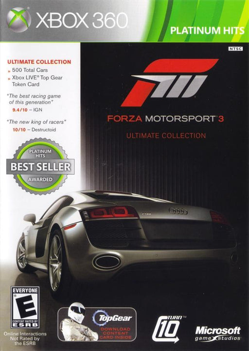 Forza Motorsport 3 Ultimate Collection (Platinum Hits) (Xbox 360) - for just $0! 