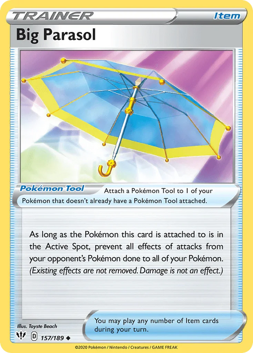 Big Parasol (157/189) [Sword & Shield: Darkness Ablaze] - for just $0.10! 