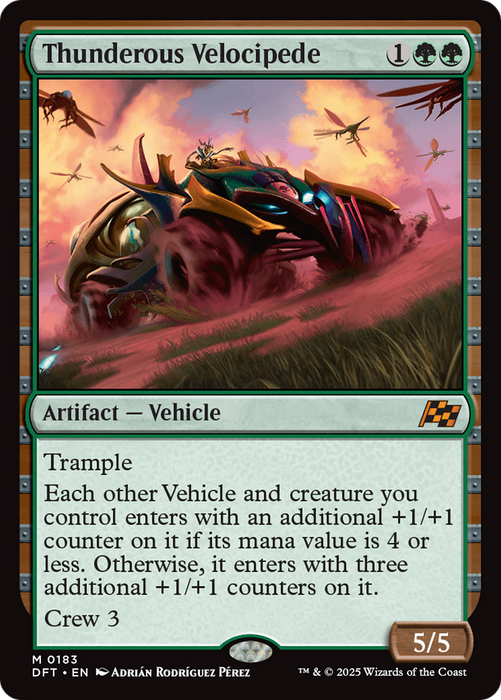 Thunderous Velocipede (DFT-183) - Aetherdrift - for just $0.43! 
