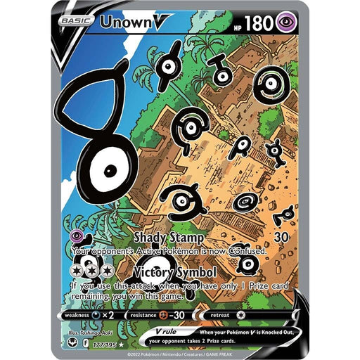 Unown V (177/195) [Sword & Shield: Silver Tempest] - Just $5.85! Shop now at Retro Gaming of Denver