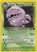 Dark Weezing (31/82) [Team Rocket Unlimited] - for just $2.05! 