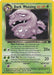Dark Weezing (31/82) [Team Rocket Unlimited] - for just $2.75! 