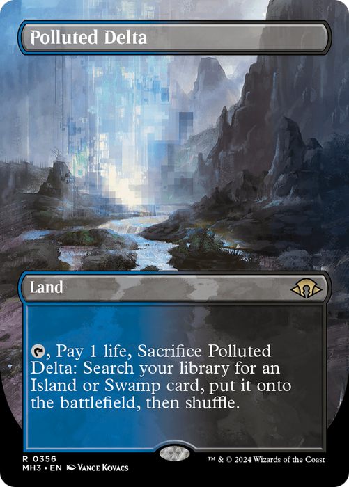 Polluted Delta (Borderless) (MH3-356) - Modern Horizons 3 (Borderless) - for just $10.21! 