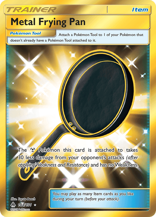 Metal Frying Pan (144/131) [Sun & Moon: Forbidden Light] - for just $3.55! 