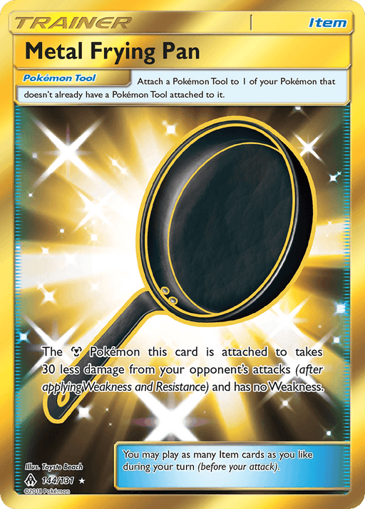 Metal Frying Pan (144/131) [Sun & Moon: Forbidden Light] - for just $3.55! 