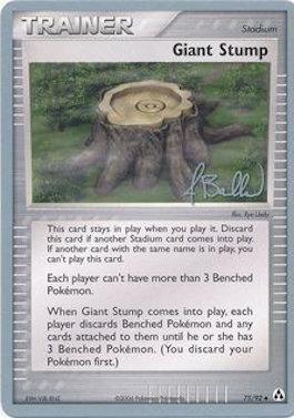 Giant Stump (75/92) (Eeveelutions - Jimmy Ballard) [World Championships 2006] - for just $0.70! 