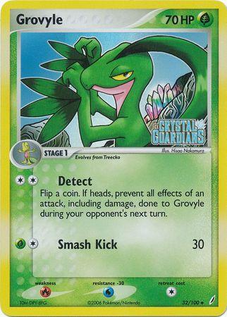 Grovyle (32/100) (Stamped) [EX: Crystal Guardians] - for just $6.75! 