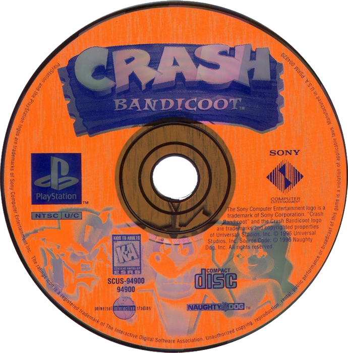 Crash Bandicoot – PlayStation 1 (PS1) - for just $30.99! 