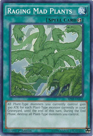 Raging Mad Plants [BP03-EN165] Common - for just $0.10! 