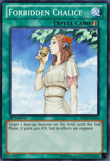 Forbidden Chalice [BP02-EN155] Mosaic Rare - for just $0.60! 