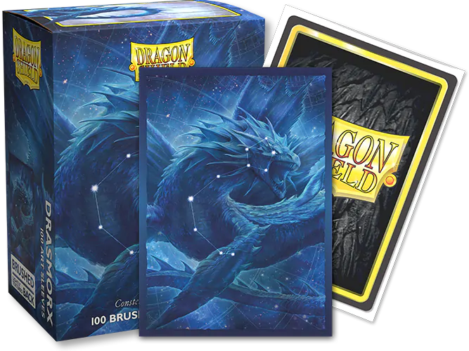 Dragon Shield: Standard 100ct Brushed Art Sleeves - Drasmorx (Constellations of Arcania) - Just $9.95! Shop now at Retro Gaming of Denver