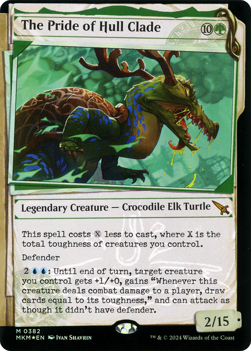 The Pride of Hull Clade (MKM-382) - Murders at Karlov Manor: (Showcase) Foil - for just $1.55! 
