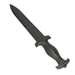 Long Spear Pointed Dagger Poly Training Knife Prop with 8.5 Inch Blade and Grooved Wood Grained Textured Handle - for just $28! 