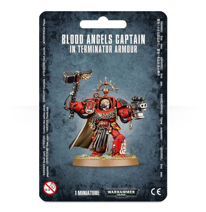 Warhammer 40K: Blood Angels - Captain In Terminator Armour - for just $33! 