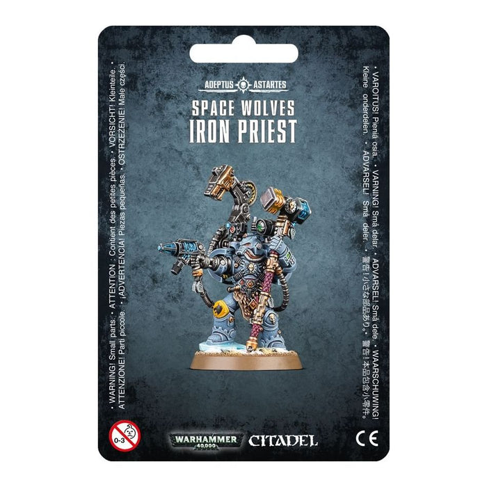 Warhammer 40K: Space Wolves - Iron Priest - Premium Miniatures - Just $35! Shop now at Retro Gaming of Denver