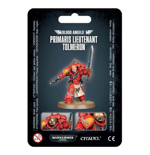 Warhammer 40K: Blood Angels - Primaris Lieutenant Tolmeron - for just $30! 