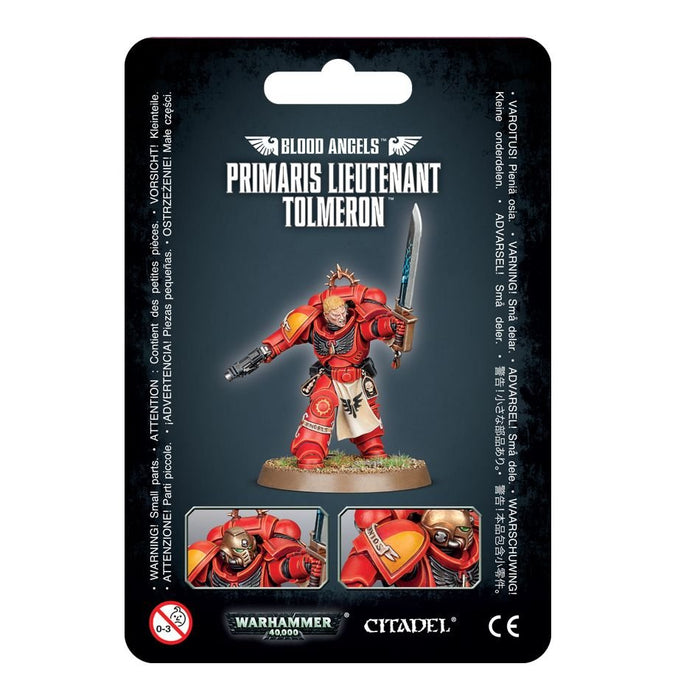 Warhammer 40K: Blood Angels - Primaris Lieutenant Tolmeron - for just $30! 