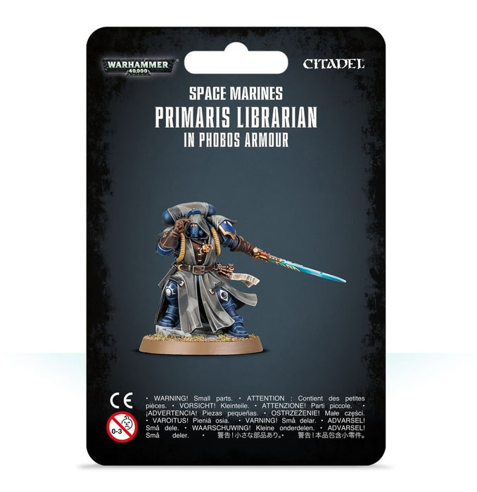 Warhammer 40K: Space Marines - Primaris Librarian in Phobos Armour - for just $39! 