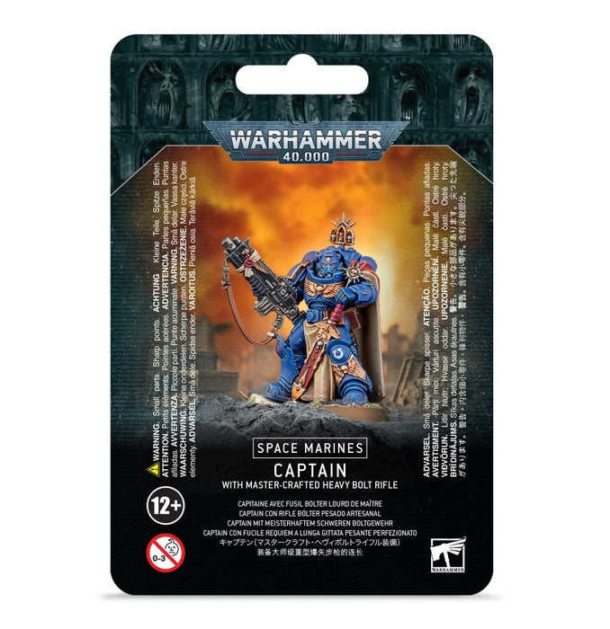 Warhammer 40K: Space Marines - Captain with Master-crafted Heavy Bolt Rifle - for just $43.50! 
