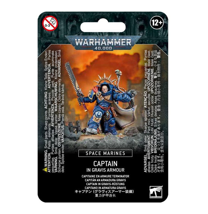 Warhammer 40k: Space Marines - Captain in Gravis Armour - for just $43.49! 
