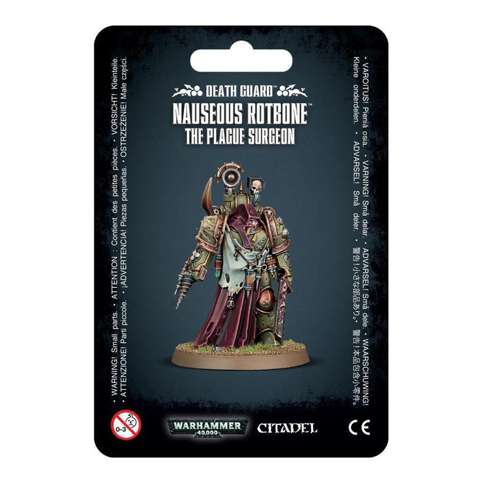 Warhammer 40K: Death Guard - Nauseous Rotbone, the Plague Surgeon - Just $35! Shop now at Retro Gaming of Denver