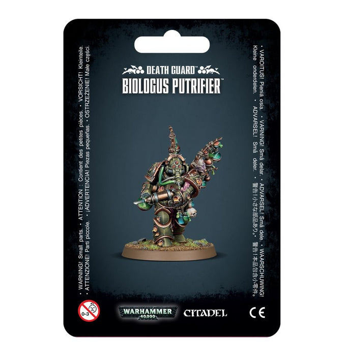 Warhammer 40K: Death Guard - Biologus Putrifier - for just $35! 