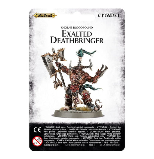 Warhammer: Blades of Khorne - Exalted Deathbringer with Ruinous Axe - for just $32! 