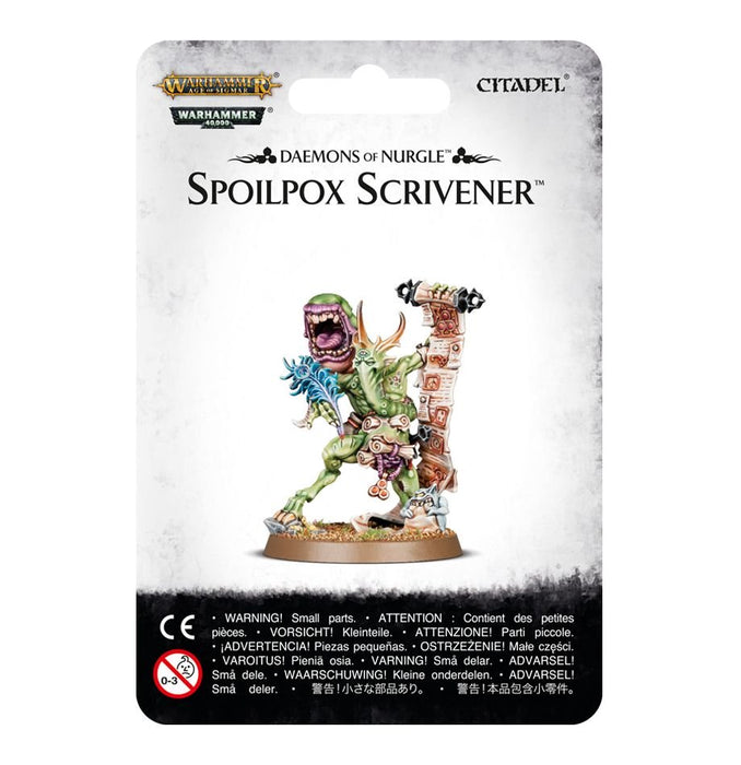Warhammer 40K: Chaos Daemons Nurgle - Spoilpox Scrivener - for just $35! 