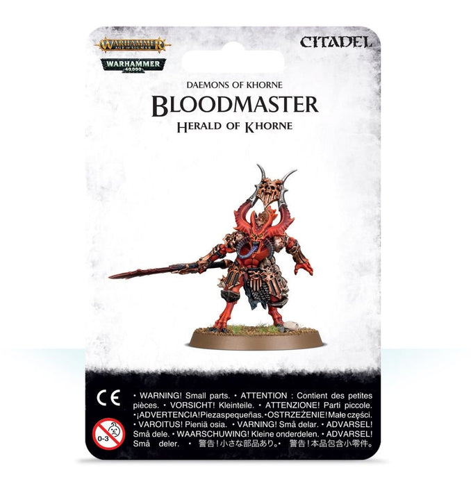 Warhammer 40K: Chaos Daemons - Bloodmaster, Herald of Khorne - for just $33.50! 
