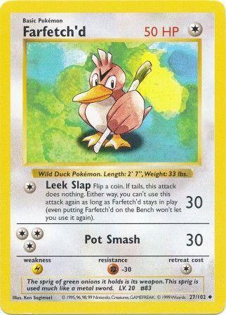 Farfetch'd (27/102) [Base Set Shadowless Unlimited] - for just $2.30! 