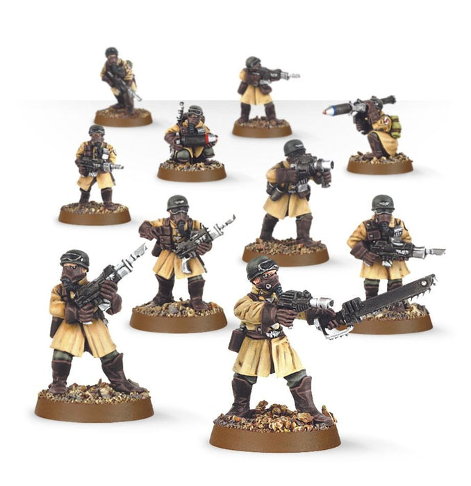 Warhammer 40K: Astra Militarum - Steel Legion Squad - for just $35! 