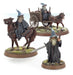 The Lord of the Rings - Gandalf the Grey Foot, Mounted and on Cart - for just $65! 