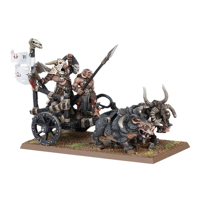 Warhammer: The Old World - Beastmen Brayherds - Tuskgor Chariot - for just $42! 